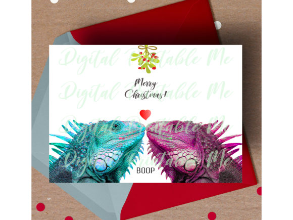 Download Iguana Christmas Card - Premium Bundle