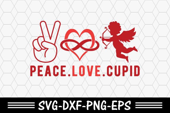 Download Valentine's Day Svg,Peace Love Cupid Svg - Cupid svg Collection
