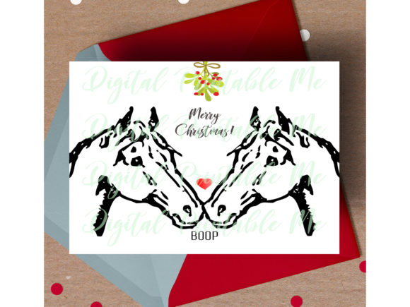 Download Horse Christmas Card - Premium Bundle