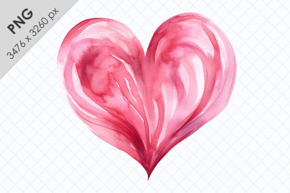 Download Watercolor Heart Clipart - PNG Element - Premium Resources