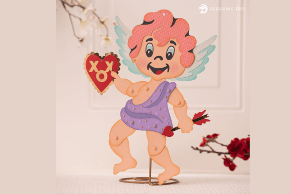 Download Cutey Jointed Cupid SVG - Cupid svg Collection